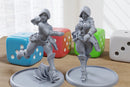 Grimdark Battle Nun Babes - 28mm/32mm Scale 3D Printed Miniatures Tabletop Wargaming