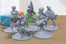 Female Earth Defense Operative Babes - 28mm/32mm Scale 3D Printed Miniatures Tabletop Wargaming