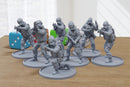 1990s Special Forces (SAS) Operators - 3D Printed Miniature Wargames Minifigures - Tabletop Modern Warfare - 28mm / 32mm Scale