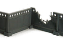 Soviet Concrete Wall P-6vr | Modular Cold War Barrier | Zona Alfa Terrain | 15mm, 20mm, 28mm, 32mm, HO