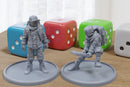 Bugboy Hacker - 3D Printed Mini - Cyberpunk / Sci-Fi - Tabletop Miniature Wargaming - 28mm / 32mm Scale Minifigures