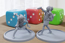 Fiona - 3D Printed Mini - Cyberpunk / Sci-Fi - Tabletop Miniature Wargaming - 28mm / 32mm Scale Minifigures
