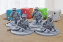 South African Defence Force HQ & Radio Crew - Miniature Tabletop Wargaming - 3D Printed 28mm / 32mm Minifigures