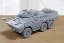 Ratel 90 Armoured Fighting Vehicle - Miniature Tabletop Wargaming - 3D Printed 28mm / 32mm Scale