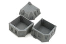 Dunkirk Row House Corner DST4 - 3D Printed Miniature Wargaming Terrain
