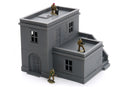 Tobruk Urban House WWII - DST1 – North Africa Desert War Building – 3D Printed Military Building