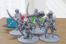 Ragged Mercenary Huntsmen Miniatures – 28mm & 32mm Medieval Fantasy Wargaming Figures