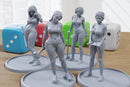 Poolside Enforcers – 28mm + 32mm Female Pin-Up Miniatures | SFW & Nude