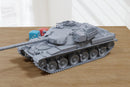FV4201 Chieftain Mk10 & Mk11 British Tank - Modern War - 3D Printed Miniature Wargaming Combat Vehicle