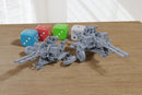 ZU-23-2 Twin Anti-Aircraft Gun – Firing or Towed - 3D Printed Miniature Wargaming Vehicle