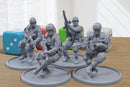 90s Delta Force Helicopter Crew - 3D Printed Miniature Wargames Minifigures - Tabletop Modern Warfare - 28mm / 32mm Scale