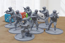 7th Marine Brigade Jiaolong Commandos - 3D Printed Miniature Wargames Minifigures - Tabletop Modern Warfare - 28mm / 32mm Scale