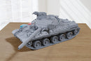 AMX-30B2 French Main Battle Tank – Cold War Military Vehicle - 3D Printed Miniature Wargaming Vehicle