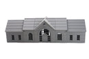 Yaniv Railway Station – 3D Printed Zona Alfa Terrain – STALKER Post-Apocalyptic Wargaming Building – Modular Industrial Scenery