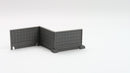 PO2 Modular Concrete Fence Zona Alfa - Digital Download .STL Files for 3D Printing