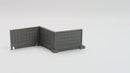 Soviet Concrete Wall P-6vr | Modular Cold War Barrier | Zona Alfa Terrain | 15mm, 20mm, 28mm, 32mm, HO