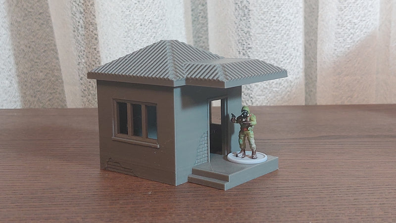 Guard House - Military Outpost - Digital Download .STL Files for 3D Printing