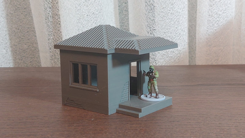 Stl Guard Post Guard House - Military Outpost - Digital Download .STL Files for 3D Pr