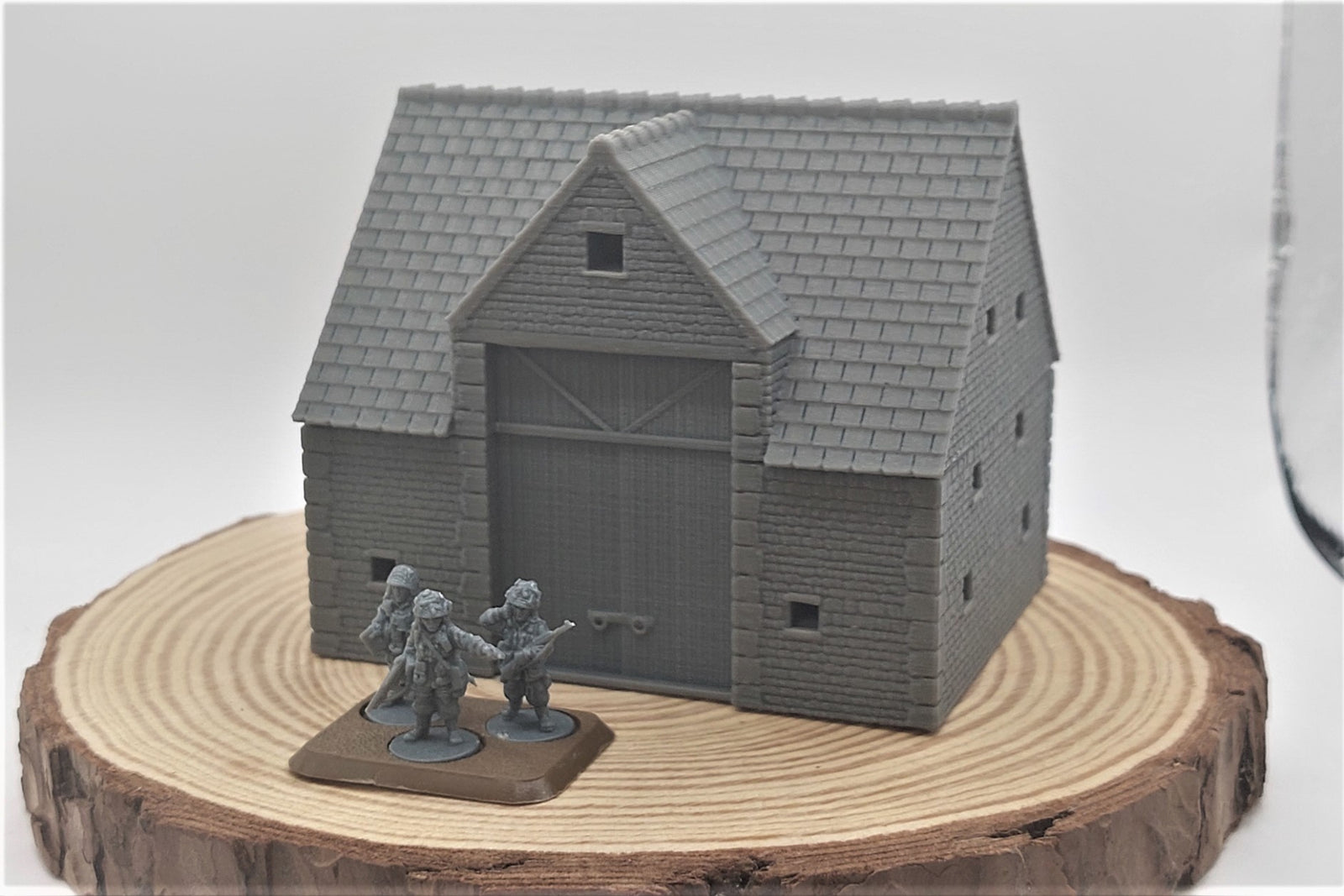 Barn Stl File French Farm Barn - Digital Download .STL Files for 3D Printing