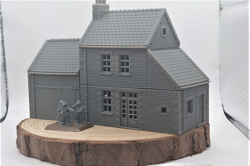 French Farmhouse - Digital Download .STL Files for 3D Printing