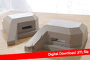Regelbau 667 German Bunker - Digital Download .STL file for 3D Printing