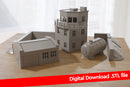 WW2 Flugplatz-Set – Digitaler Download. STL-Dateien für den 3D-Druck