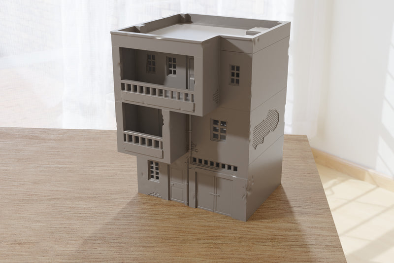 Arab Urban Houses Set - Digital Download .STL Files for 3D Printing