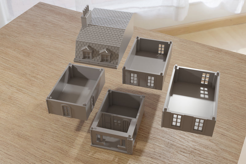 Carentan The Medieval Arcades - Digital Download .STL Files for 3D Printing