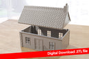 French Village Set - Digital Download .STL File for 3D Printing