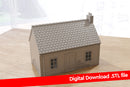 French Village Set - Digital Download .STL File for 3D Printing