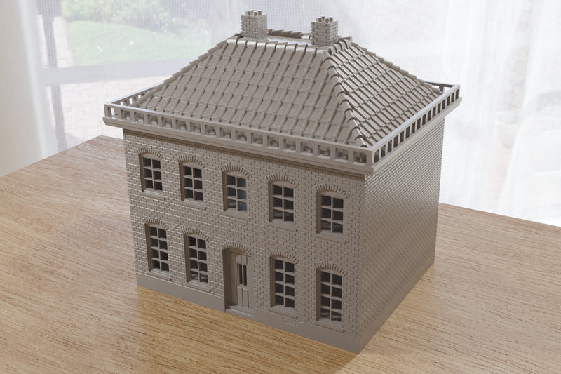 Niederländisches Herrenhaus - Digitaler Download. STL-Dateien für den 3D-Druck