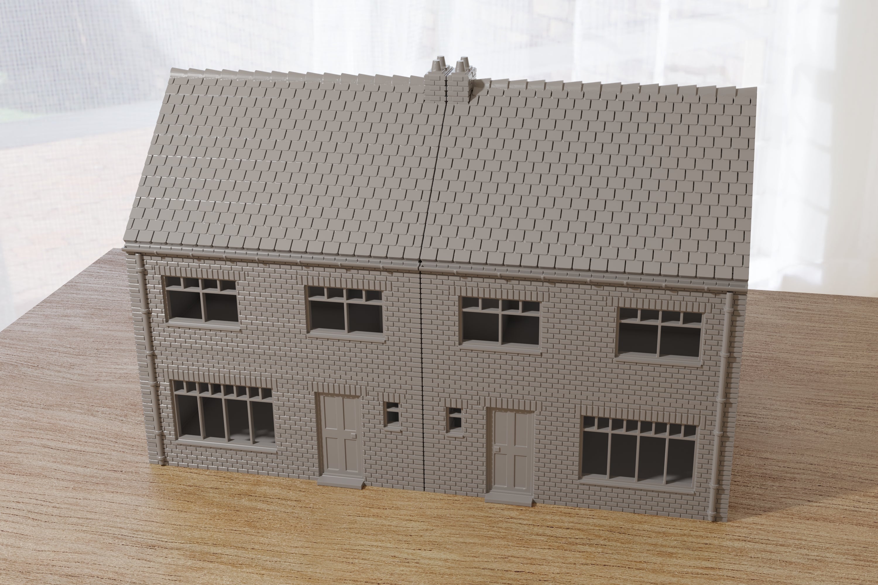 Dutch Terraced House - Digital Download .STL Files for 3D Printing