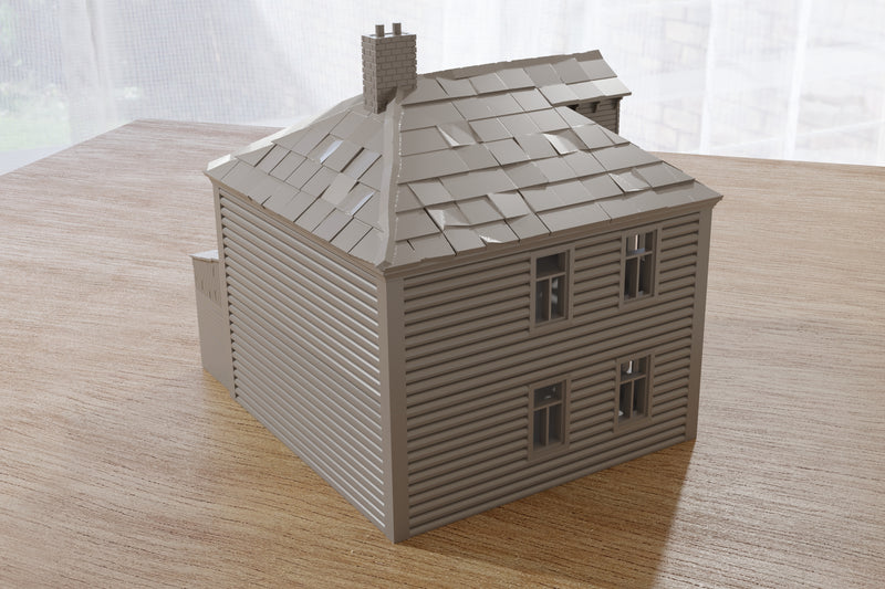 Large Soviet Dacha Eastern Front House - Digital Download .STL Files for 3D Printing