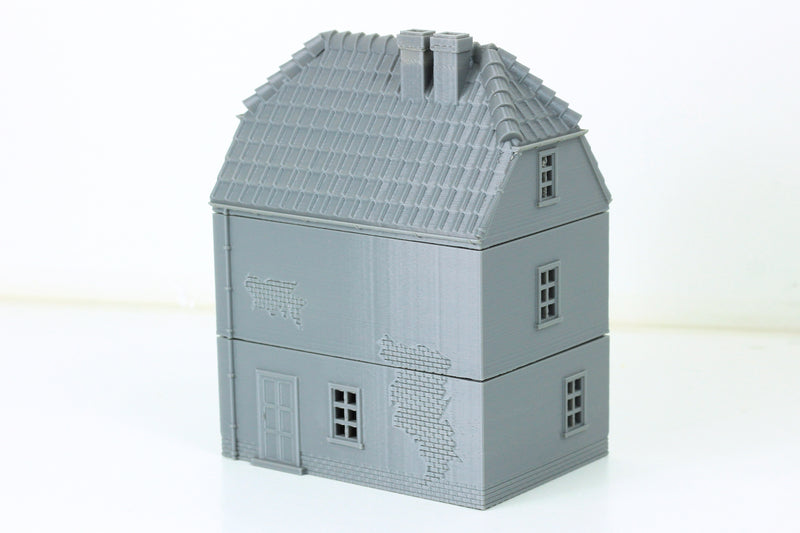 German House DST2 - Digital Download .STL Files for 3D Printing