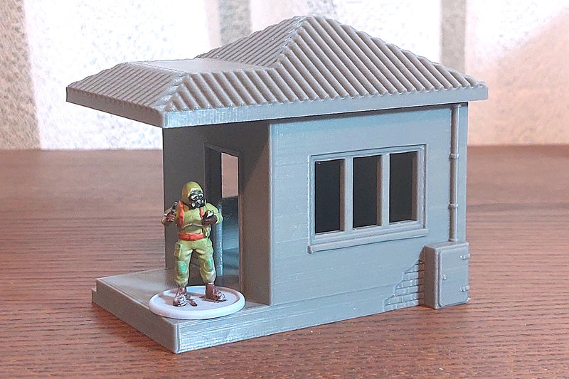 Stl Guard Post Guard House - Military Outpost - Digital Download .STL Files for 3D Pr