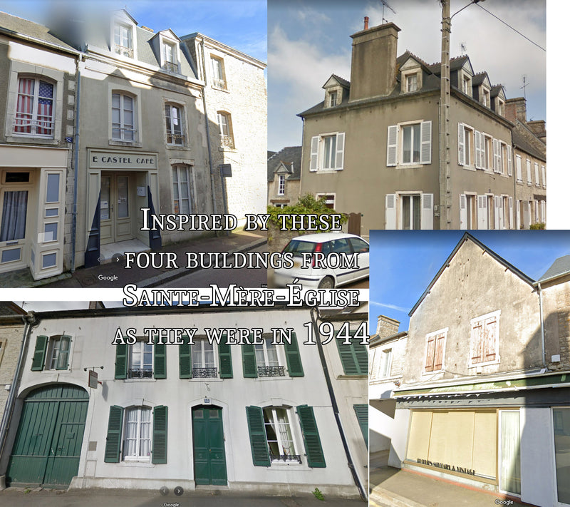 Sainte-Mère-Église French Town Set - Digital Download .STL Files for 3D Printing