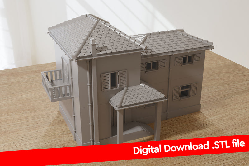 Italian House DS T1 - Digital Download .STL Files for 3D Printing