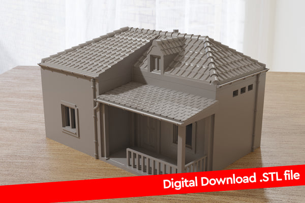Italian House SS T1 - Digital Download .STL Files for 3D Printing