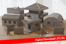East European Military Outpost (Set) - Digital Download .STL Files for 3D Printing