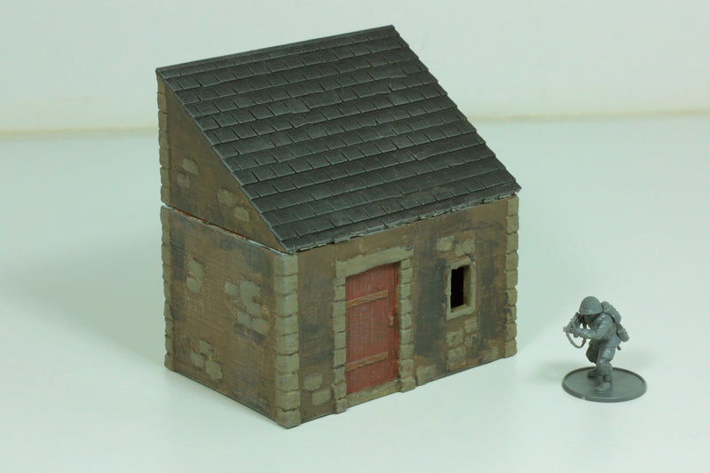 Stone Shed - Digital Download .STL Files for 3D Printing