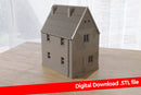 Polish Rural House DS-T1 (Polish Village V1) - Digital Download .STL Files for 3D Printing