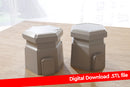 Beobachter Watchtower German Bunker - Digital Download .STL File for 3D Printing