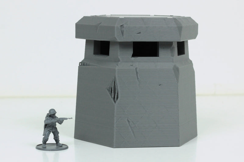 Beobachter Watchtower German Bunker - Digital Download .STL File for 3D Printing