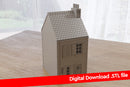 Small Normandy House - Digital Download .STL Files for 3D Printing