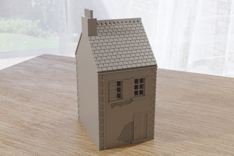 Kleines Haus in der Normandie - Digitaler Download .STL-Dateien für den 3D-Druck