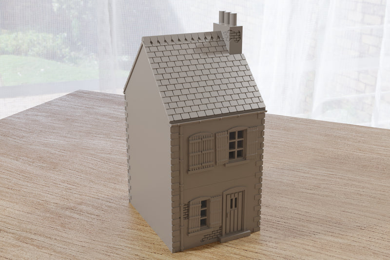 Kleines Haus in der Normandie - Digitaler Download .STL-Dateien für den 3D-Druck