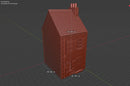 Small Normandy House - Digital Download .STL Files for 3D Printing