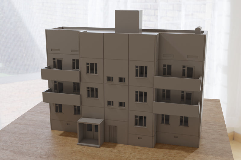 ZONA ALFA Soviet Apartment Tower Typ1 - Digital Download .STL File for 3D Printing