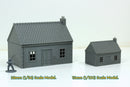Normandy French Village House SS-T1 (Volume 1) - Tabletop Wargaming WW2 Terrain | 15mm 20mm 28mm Miniature 3D Printed Model | Flames of War