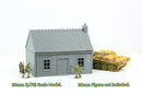 Normandy French Village House SS-T1 (Volume 1) - Tabletop Wargaming WW2 Terrain | 15mm 20mm 28mm Miniature 3D Printed Model | Flames of War